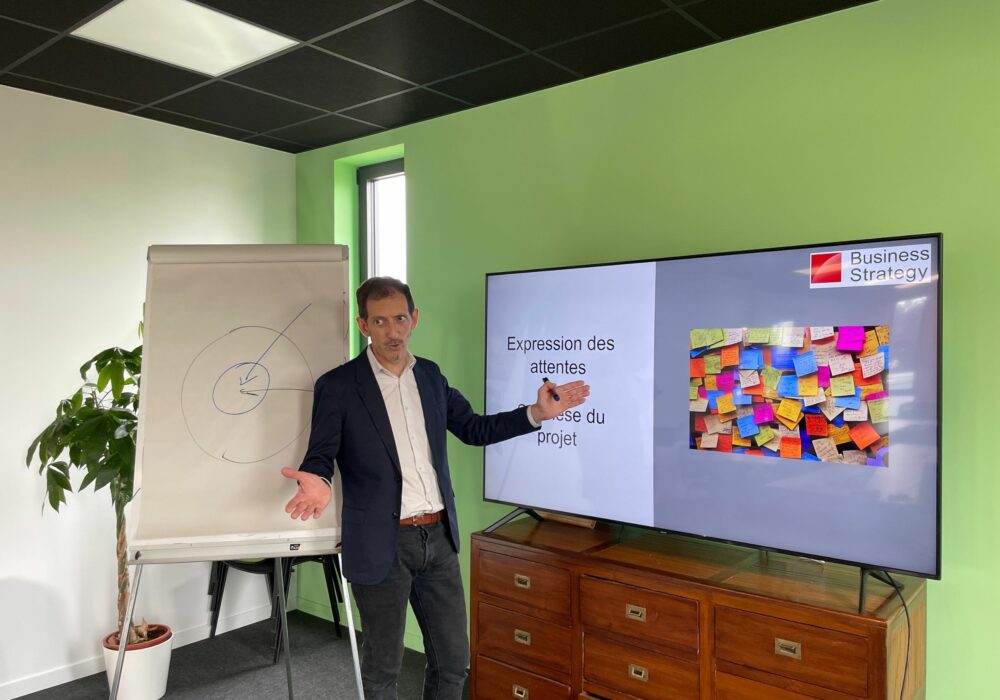 Les conférences font parties des prestations de Grégoire Larroque