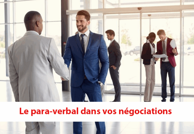 para-verbal négociation